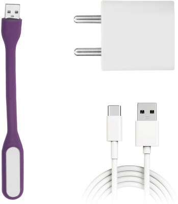 SARVIN Wall Charger Accessory Combo for OPPO A9 2020(White)