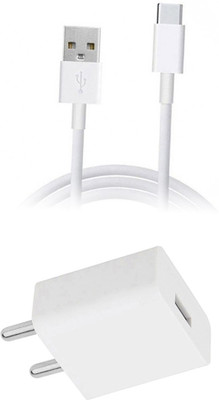DAKRON Wall Charger Accessory Combo for Xiaomi Redmi Note 8(White)