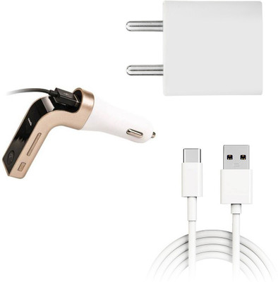 SARVIN Wall Charger Accessory Combo for OPPO A9 2020(White)