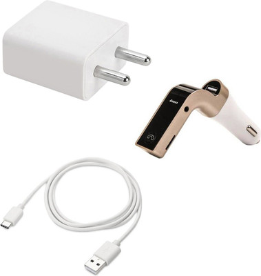 SARVIN Wall Charger Accessory Combo for Samsung Galaxy A70s(White)