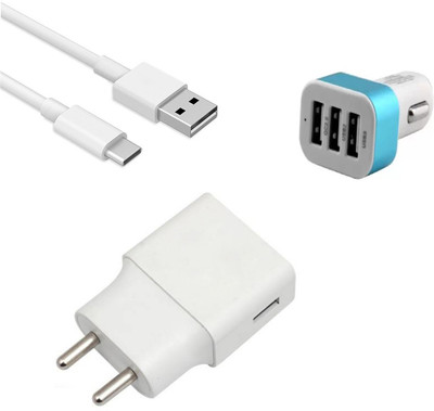 SARVIN Wall Charger Accessory Combo for Xiaomi Redmi K20(White)