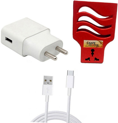 DAKRON Wall Charger Accessory Combo for Blackview BV9700 Pro(White)