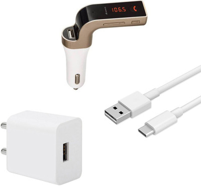 SARVIN Wall Charger Accessory Combo for Xiaomi Redmi K20 Pro(White)
