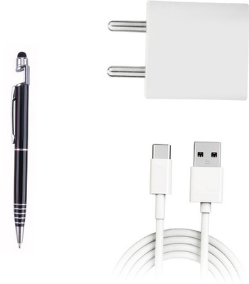 SARVIN Wall Charger Accessory Combo for LG W30 Pro(White)