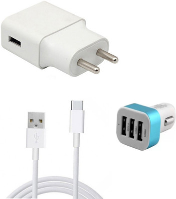 DAKRON Wall Charger Accessory Combo for OnePlus 7T Pro(White)