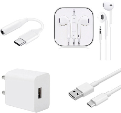 SARVIN Wall Charger Accessory Combo for Xiaomi Redmi K20 Pro(White)