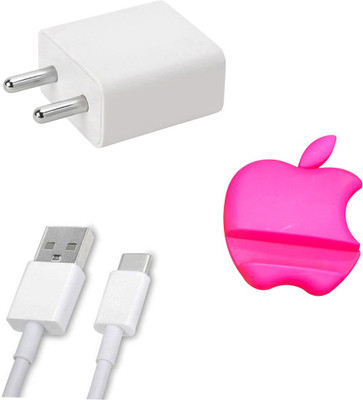 DAKRON Wall Charger Accessory Combo for Lenovo K10 Plus(White)