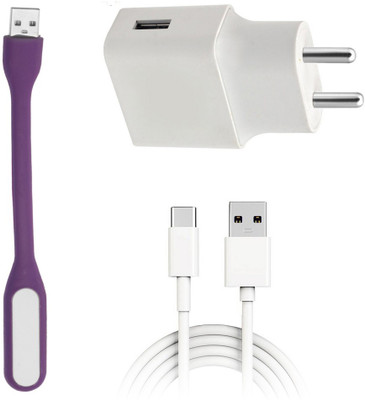 SARVIN Wall Charger Accessory Combo for OPPO A9 2020(White)