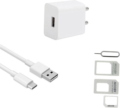 SARVIN Wall Charger Accessory Combo for Realme X2(White)