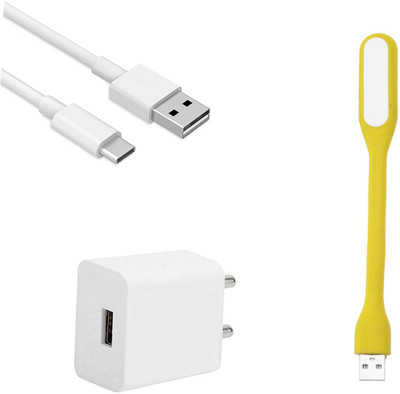 DAKRON Wall Charger Accessory Combo for Umidigi F1 Play(White)