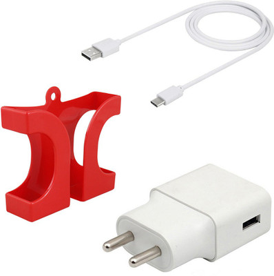 DAKRON Wall Charger Accessory Combo for Nokia 7.2(White)