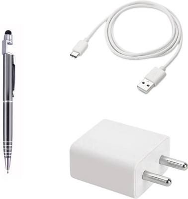 SARVIN Wall Charger Accessory Combo for Realme 5 Pro(White)