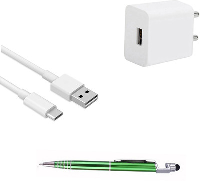 DAKRON Wall Charger Accessory Combo for Realme X2(White)