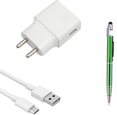 SARVIN Wall Charger Accessory Combo for Samsung Galaxy A30s(White)