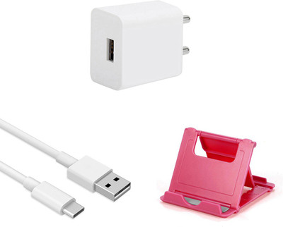 SARVIN Wall Charger Accessory Combo for Samsung Galaxy A50s(White)