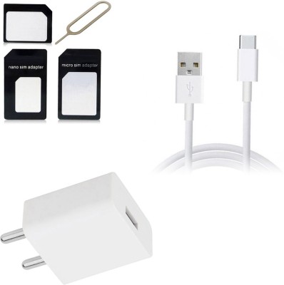 DAKRON Wall Charger Accessory Combo for OPPO Reno 2(White)