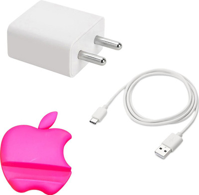 DAKRON Wall Charger Accessory Combo for Realme 5 Pro(White)