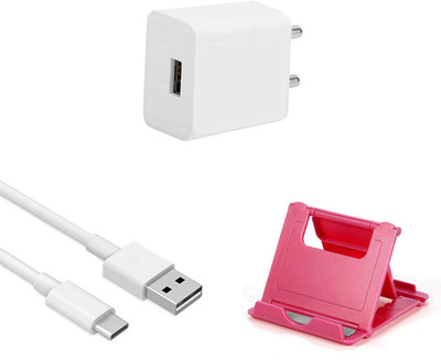 DAKRON Wall Charger Accessory Combo for Umidigi F1 Play(White)
