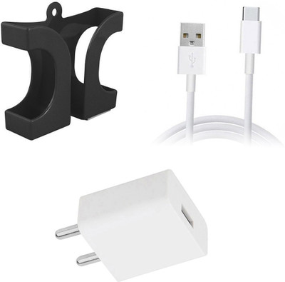DAKRON Wall Charger Accessory Combo for Xiaomi Redmi 8(White)
