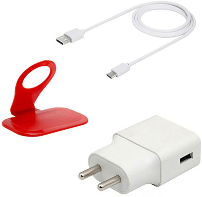DAKRON Wall Charger Accessory Combo for LG G8s ThinQ(White)
