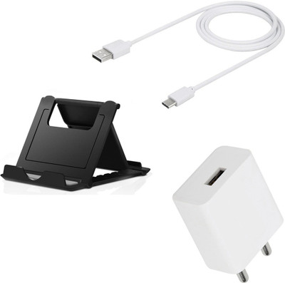 DAKRON Wall Charger Accessory Combo for OPPO Reno 2Z(White)