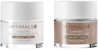 Oriflame Sweden Optimals Even Out Day & Night Cream (100 ml) (Pack of 2)(100 ml)