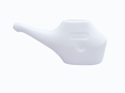 Naulakha Plastic White Neti Pot(250 ml)