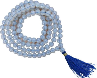 Healings4u Opalite Chakra Healing Balancing 108 Bead Yoga Meditation Prayer Jap Mala Necklace Crystal Crystal Necklace