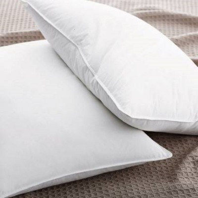 Swikon star Polyester Fibre Solid Sleeping Pillow Pack of 2(White)