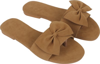 BK DREAM Women Flats(Tan , 5)