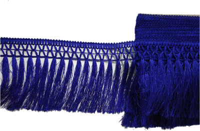 MARUTI KRUPA ENTERPRISE MAKE DARK BLUE TASSEL 4.5 METER BIG SIZE Lace Reel(Pack of 1)