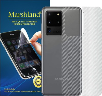 MARSHLAND Back Screen Guard for Samsung Galaxy S20 Ultra Carbon fiber(Pack of 1)