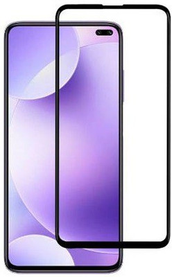BRENZZ Edge To Edge Tempered Glass for POCO X2(Pack of 1)