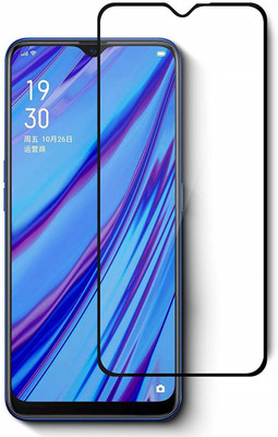 LIKEDESIGN Edge To Edge Tempered Glass for REALME C3(Pack of 1)