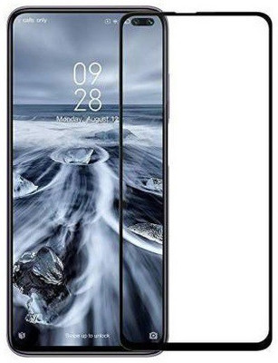BRENZZ Edge To Edge Tempered Glass for POCO X2(Pack of 1)