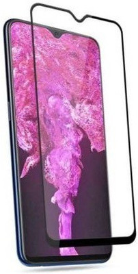 BRENZZ Edge To Edge Tempered Glass for REALME C3(Pack of 1)
