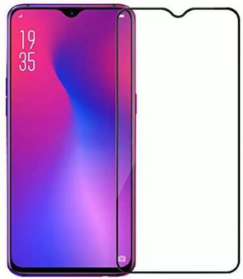 Kruvln Edge To Edge Tempered Glass for Realme C3(Pack of 1)