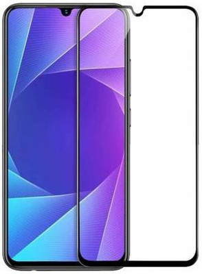 BRENZZ Edge To Edge Tempered Glass for REALME C3(Pack of 1)