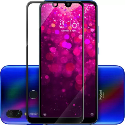 AtoZ Accessories Edge To Edge Tempered Glass for Mi Redmi Note 6 Pro(Pack of 1)