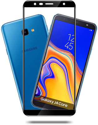 Dolphin Edge To Edge Tempered Glass for Samsung Galaxy J4 Core(Pack of 1)