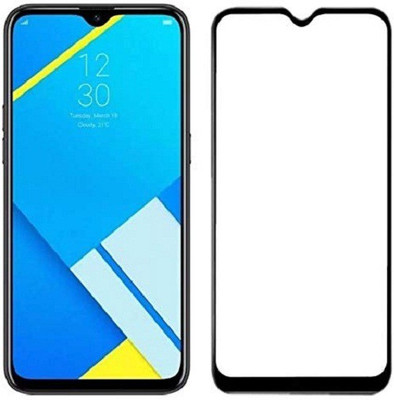 HI-TECH Edge To Edge Tempered Glass for Realme C2(Pack of 1)