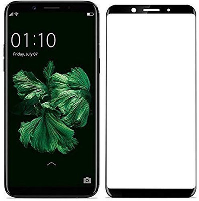 Pannu Edge To Edge Tempered Glass for OPPO Realme 1(Pack of 1)
