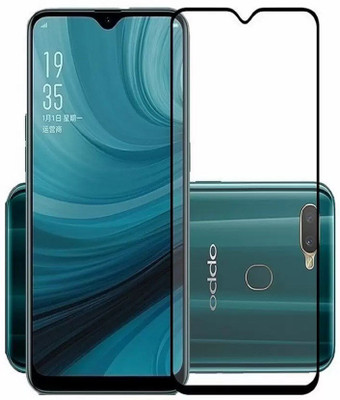 Pannu Edge To Edge Tempered Glass for Oppo A1K(Pack of 1)