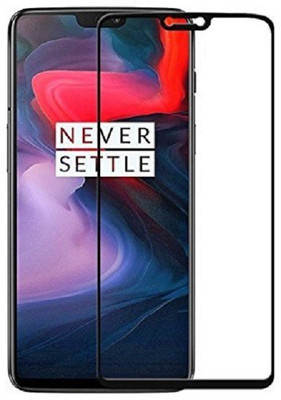 Pannu Edge To Edge Tempered Glass for OnePlus 6(Pack of 1)
