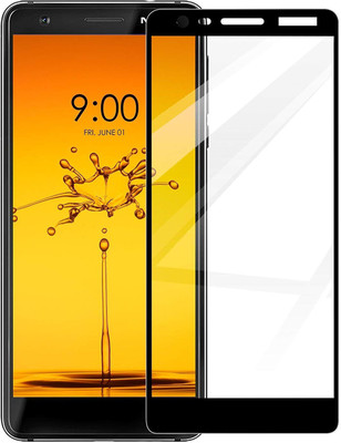 HI-TECH Edge To Edge Tempered Glass for Nokia 3.1 Plus(Pack of 1)