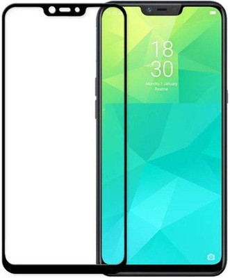Dolphin Edge To Edge Tempered Glass for Realme C1(Pack of 1)