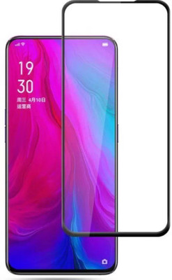Pannu Edge To Edge Tempered Glass for Oppo Reno(Pack of 1)