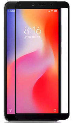 Pannu Edge To Edge Tempered Glass for Mi Redmi 6(Pack of 1)