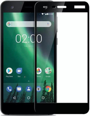 Pannu Edge To Edge Tempered Glass for Nokia 2(Pack of 1)