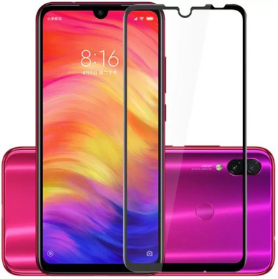 AtoZ Accessories Edge To Edge Tempered Glass for Mi Note 7S(Pack of 1)